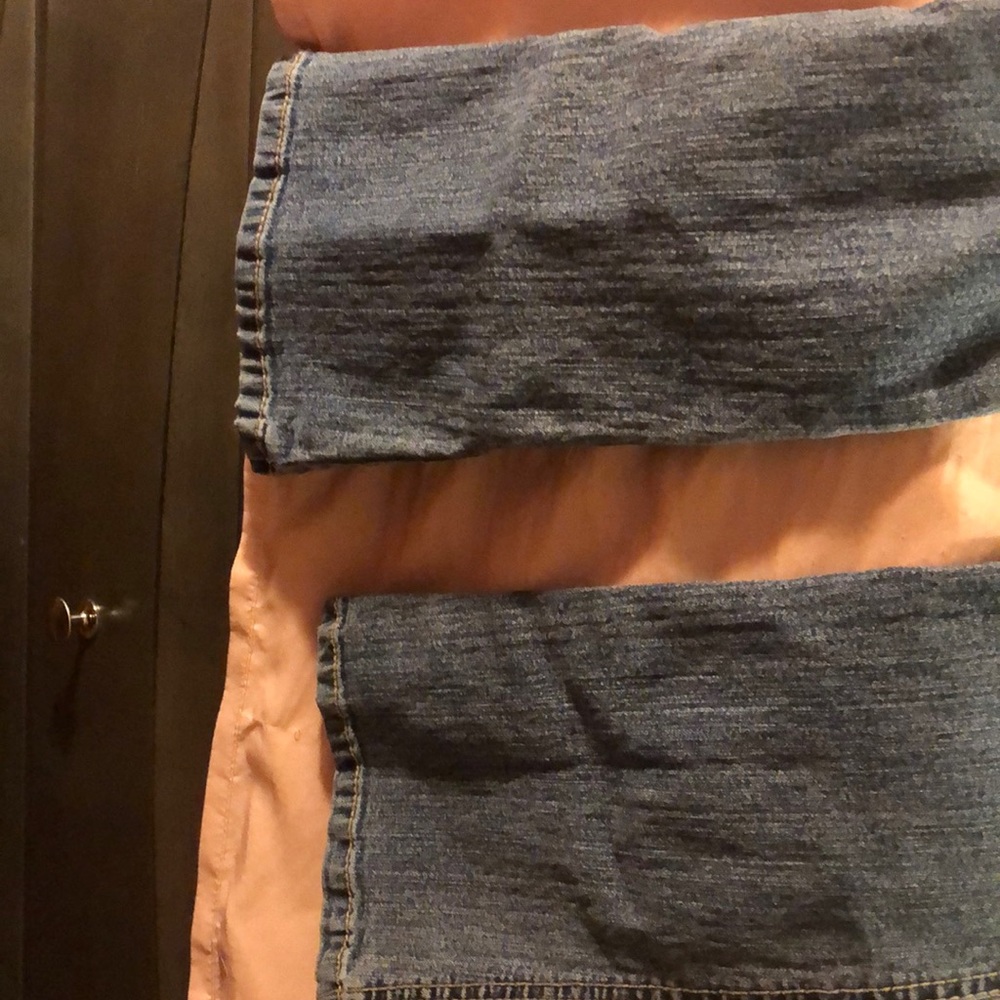 Bootcut Embroidered Jeans - Picture 3 of 3